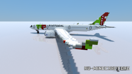 ������� Airbus A330-900neo ��� Minecraft