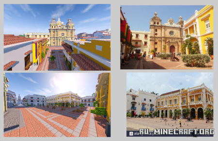 ������� Cartagena De Indias, Colombia ��� Minecraft