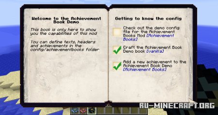 Скачать Achievement Books для Minecraft 1.12.2