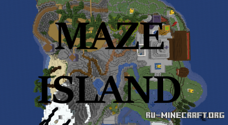 ������� Maze Island ��� Minecraft