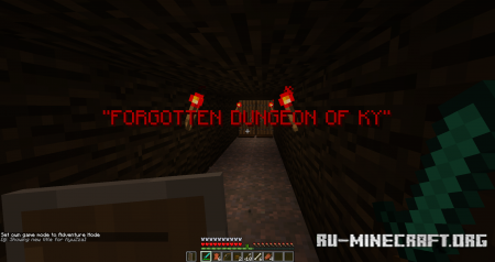 Скачать The Forgotten Dungeon Of Ky для Minecraft