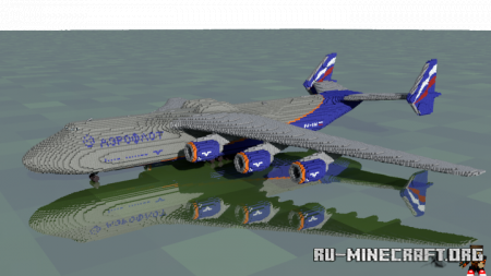 ������� Antonov AN-225 by AlejandrooCraftx ��� Minecraft