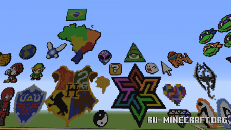 ������� Podcast Pixel Art ��� Minecraft