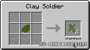  Clay Soldiers  Minecraft 1.12.2