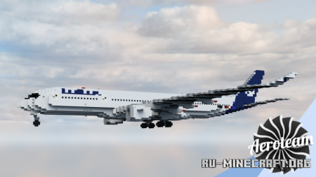 ������� Airbus A350-900 ��� Minecraft
