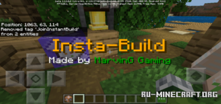 Скачать Insta-Build для Minecraft PE 1.12