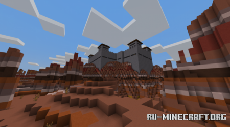 ������� Mesa Castle Defense Base ��� Minecraft