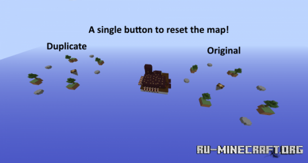 ������� Azure Landing - Skyblock PvP by XotsNepvotta ��� Minecraft