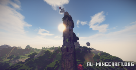  Broken Tower Parkour Course  Minecraft