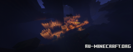 Скачать Survival Castle with Custom Village для Minecraft