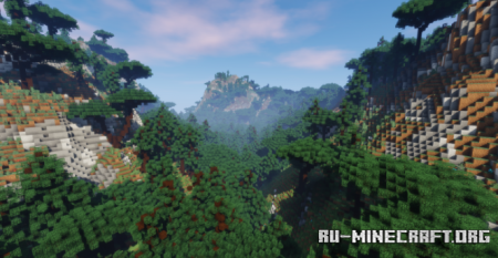  Natcen - A Mountainous Terrain  Minecraft