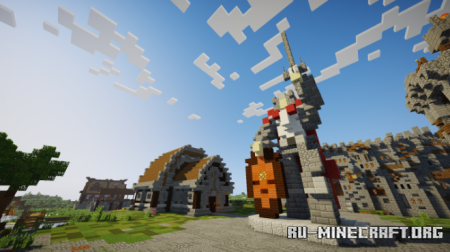 ������� Steeds Gate - Warriors Town ��� Minecraft