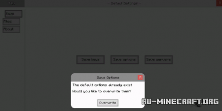  DefaultSettings  Minecraft 1.14.4