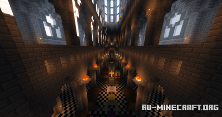 Скачать Cathedral In A Hole для Minecraft