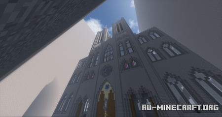 Скачать Cathedral In A Hole для Minecraft