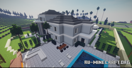������� Famous Mansion Beverly Hills ��� Minecraft
