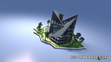 ������� Deconstructivist House ��� Minecraft