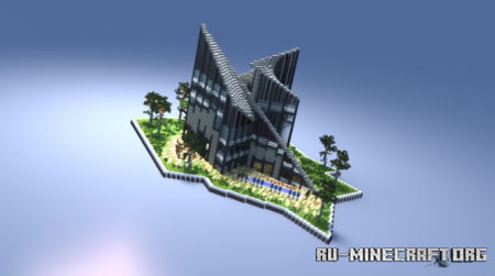 ������� Deconstructivist House ��� Minecraft