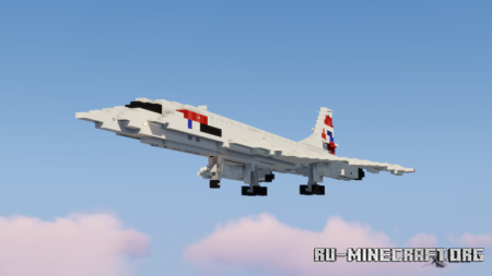 ������� Aerospatiale Concorde ��� Minecraft
