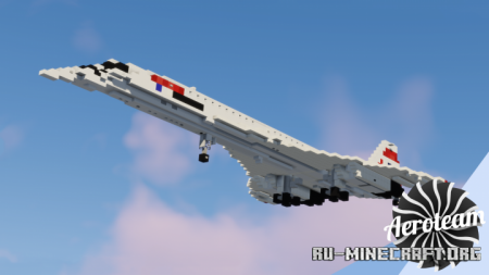 ������� Aerospatiale Concorde ��� Minecraft