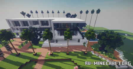 ������� Modern Mansion Beverly Hills 3 ��� Minecraft