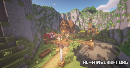 Small Stunning Valley  Minecraft