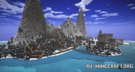 ������� Nordic Island Town ��� Minecraft