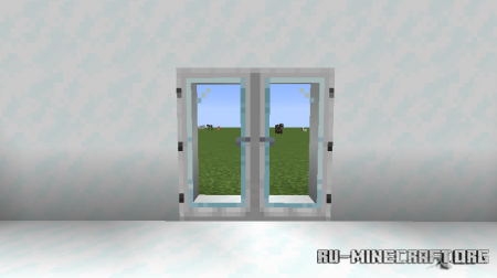 Скачать Modern Glass Doors для Minecraft 1.14.4