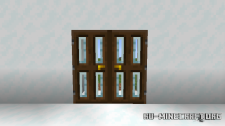 Скачать Modern Glass Doors для Minecraft 1.14.4