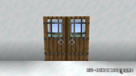 Скачать Modern Glass Doors для Minecraft 1.14.4