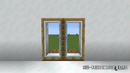 Скачать Modern Glass Doors для Minecraft 1.14.4