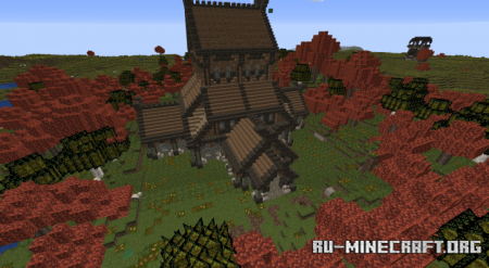  Norse Hall  Minecraft