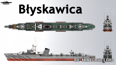  ORP Blyskawica  Minecraft