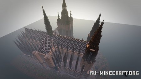 ������� Prague Vitus Cathedral ��� Minecraft