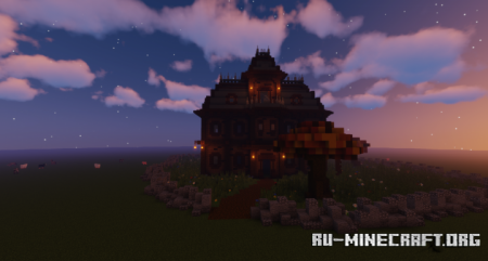 ������� Haunted House - Autumn Tree ��� Minecraft