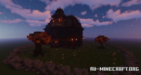 ������� Haunted House - Autumn Tree ��� Minecraft