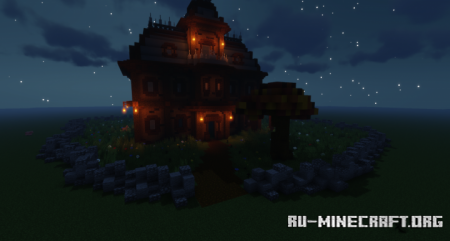 ������� Haunted House - Autumn Tree ��� Minecraft