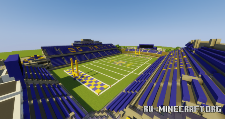 ������� Navy Football Stadium ��� Minecraft
