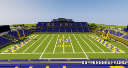 ������� Navy Football Stadium ��� Minecraft