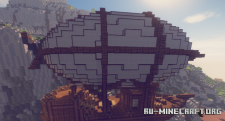  Small Airship  Minecraft