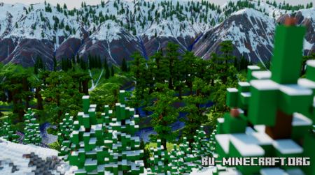 Скачать Jungle River Valley для Minecraft