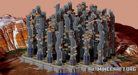 ������� The PillarHex District ��� Minecraft