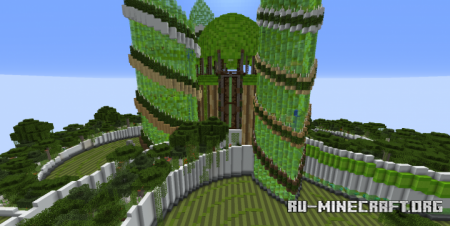 ������� Fantasy (Futuristic) Skyblock ��� Minecraft