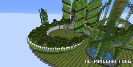 ������� Fantasy (Futuristic) Skyblock ��� Minecraft