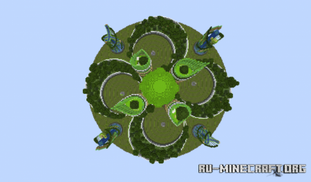 ������� Fantasy (Futuristic) Skyblock ��� Minecraft