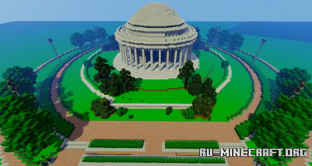 ������� Jefferson Memorial ��� Minecraft