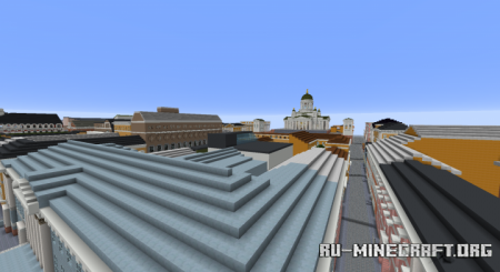  Helsinki City Center  Minecraft