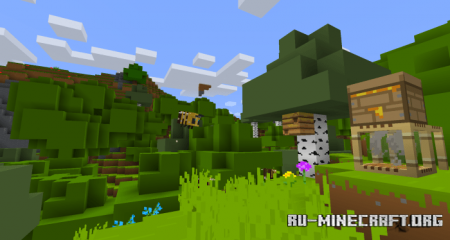 Скачать Bare Bones [16x16] для Minecraft PE 1.14