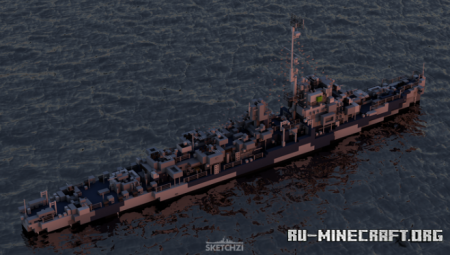������� USS Slater (DE-766) ��� Minecraft