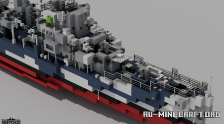 ������� USS Slater (DE-766) ��� Minecraft
